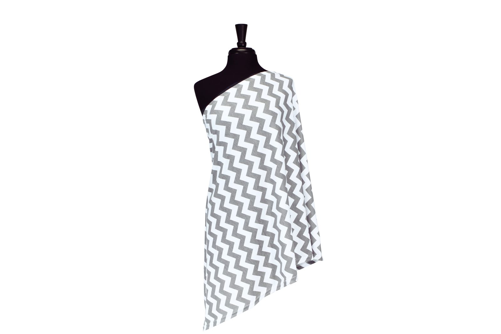 Itzy Ritzy Nursing Happens infinity breastfeeding scarf Grey Chevron product photo 1 Itzy Ritzy Nursing Happens infinity breastfeeding scarf Grey Chevron product photo 1
