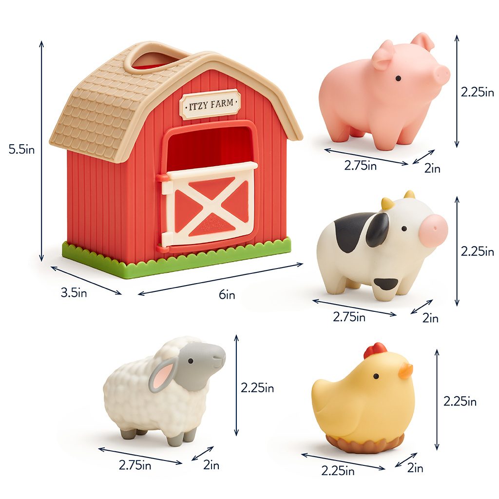 Itzy Ritzy Itzy Play spill and fill put and take activity toy Farm product photo 2 Itzy Ritzy Itzy Play spill and fill put and take activity toy Farm product photo 2