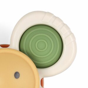 Itzy Ritzy Itzy Pop and Whirl suction cup fidget spinner Smile product photo 3
