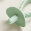 Itzy Ritzy Itzy Pre Feeding teether set with looped handles in green Itzy Ritzy Itzy Pre Feeding teether set with looped handles in green