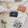 Itzy Mini Wallet Card Holder and Key Chain Charm - Cognac Itzy Mini Wallet Card Holder and Key Chain Charm - Cognac