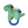 Ritzy Rattle Pal™ - Plush Rattle Pal With Teether - Dino Ritzy Rattle Pal™ - Plush Rattle Pal With Teether - Dino
