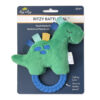 Ritzy Rattle Pal™ - Plush Rattle Pal With Teether - Dino Ritzy Rattle Pal™ - Plush Rattle Pal With Teether - Dino