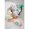 Ritzy Rattle Pal™ - Plush Rattle Pal With Teether - Dino Ritzy Rattle Pal™ - Plush Rattle Pal With Teether - Dino