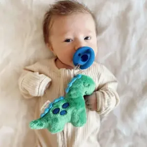 Sweetie Pals - Silicone Pacifier and Plush Pal
