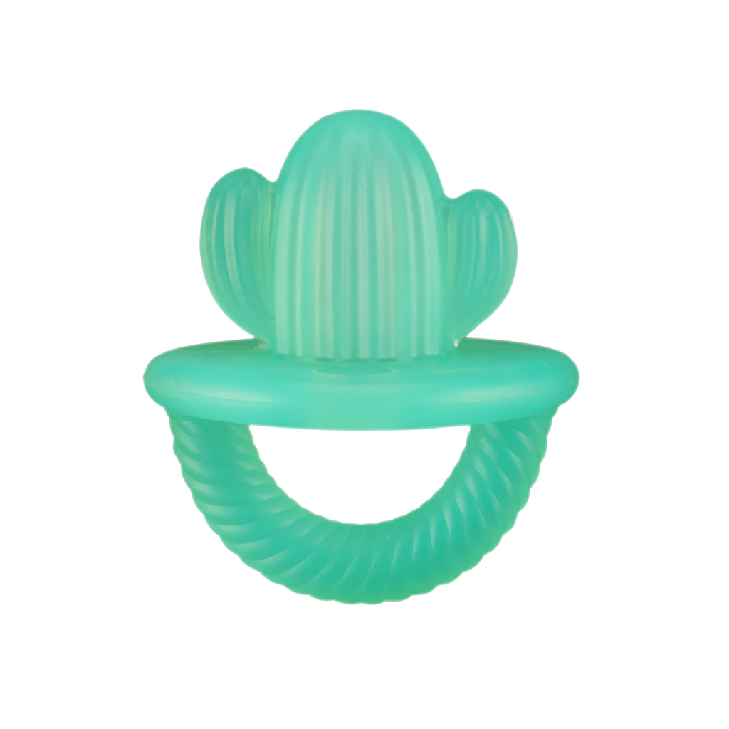 Teensy Teether - Soothing Silicone Teether - Cactus Teensy Teether - Soothing Silicone Teether - Cactus