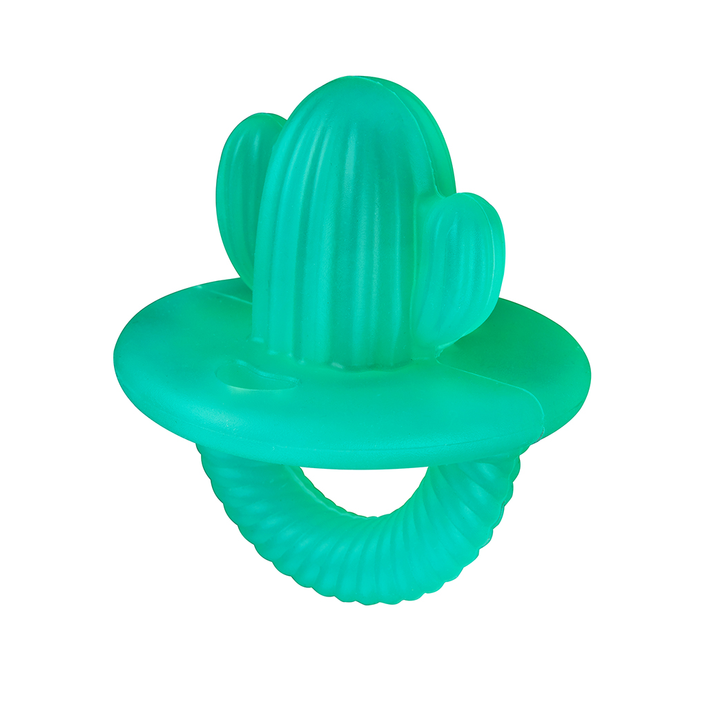 Teensy Teether - Soothing Silicone Teether - Cactus Teensy Teether - Soothing Silicone Teether - Cactus