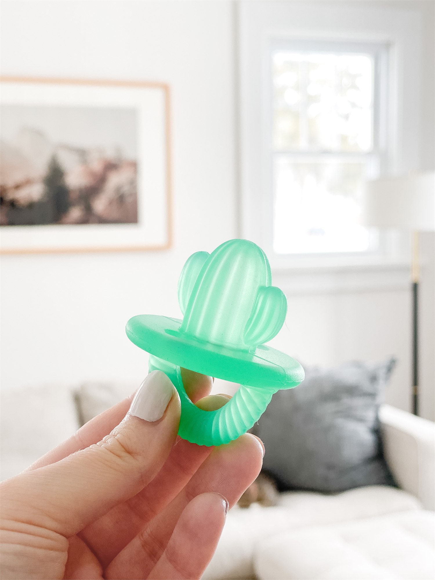Teensy Teether - Soothing Silicone Teether - Cactus Teensy Teether - Soothing Silicone Teether - Cactus