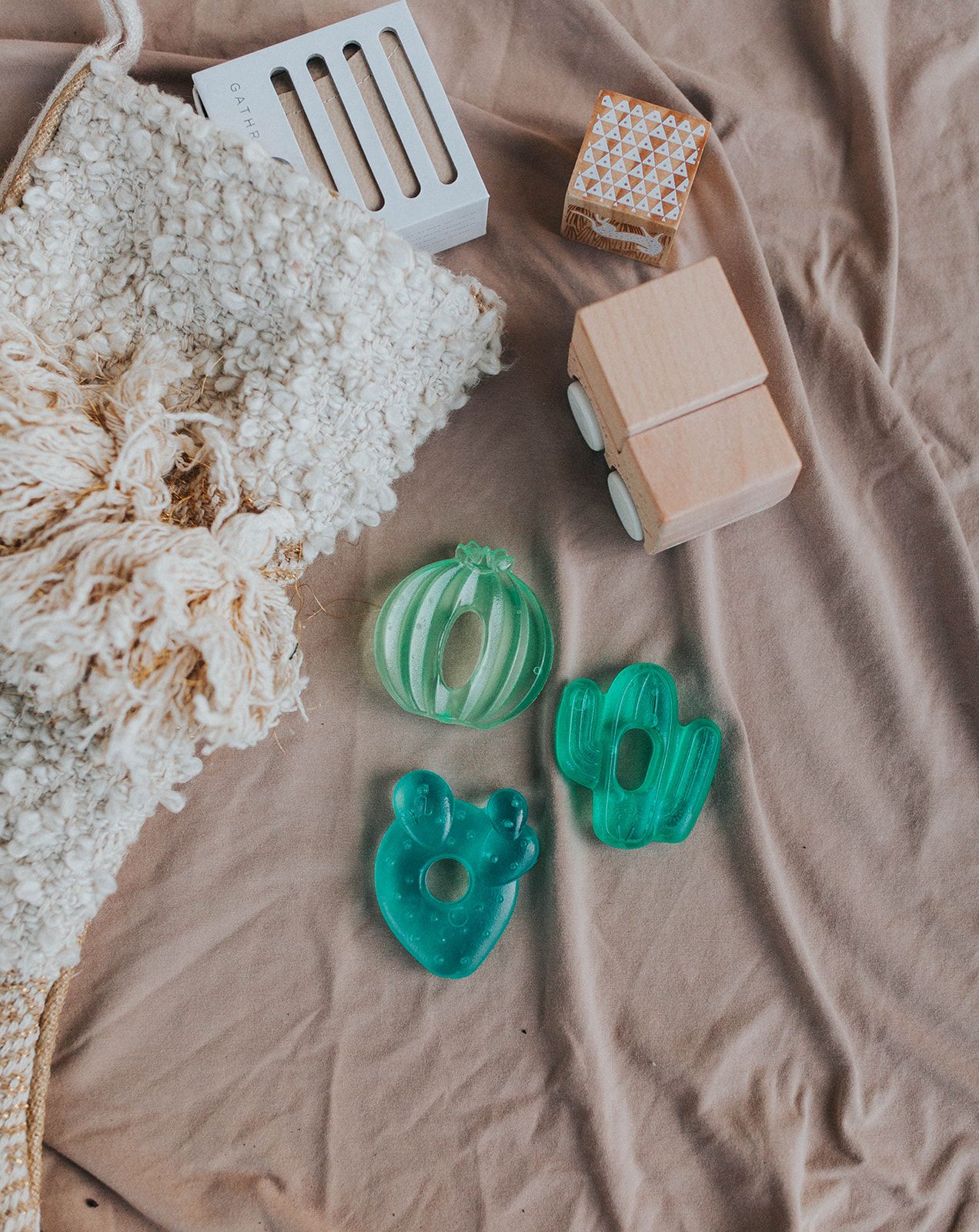 Cutie Coolers Water Filled Teethers - Cactus