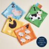 Itzy Ritzy Itzy Sensory Scarves farm barn put and take activity toy Itzy Ritzy Itzy Sensory Scarves farm barn put and take activity toy