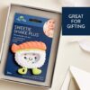 Itzy Ritzy Sweetie Shake Plus silicone teether with rattle Sushi product photo 4 Itzy Ritzy Sweetie Shake Plus silicone teether with rattle Sushi product photo 4