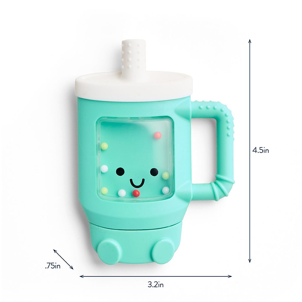 Itzy Ritzy Sweetie Shake Plus silicone teether with rattle Tumbler product photo 1 Itzy Ritzy Sweetie Shake Plus silicone teether with rattle Tumbler product photo 1