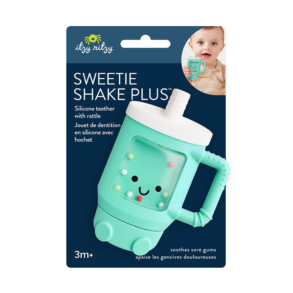 Itzy Ritzy Sweetie Shake Plus silicone teether with rattle Tumbler product photo 4 Itzy Ritzy Sweetie Shake Plus silicone teether with rattle Tumbler product photo 4