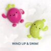 Itzy Ritzy Silly Swimmers wind up bath toys Parker the Pickle and Blake the Beet Itzy Ritzy Silly Swimmers wind up bath toys Parker the Pickle and Blake the Beet