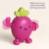 Itzy Ritzy Silly Swimmers wind up bath toys Parker the Pickle and Blake the Beet Itzy Ritzy Silly Swimmers wind up bath toys Parker the Pickle and Blake the Beet