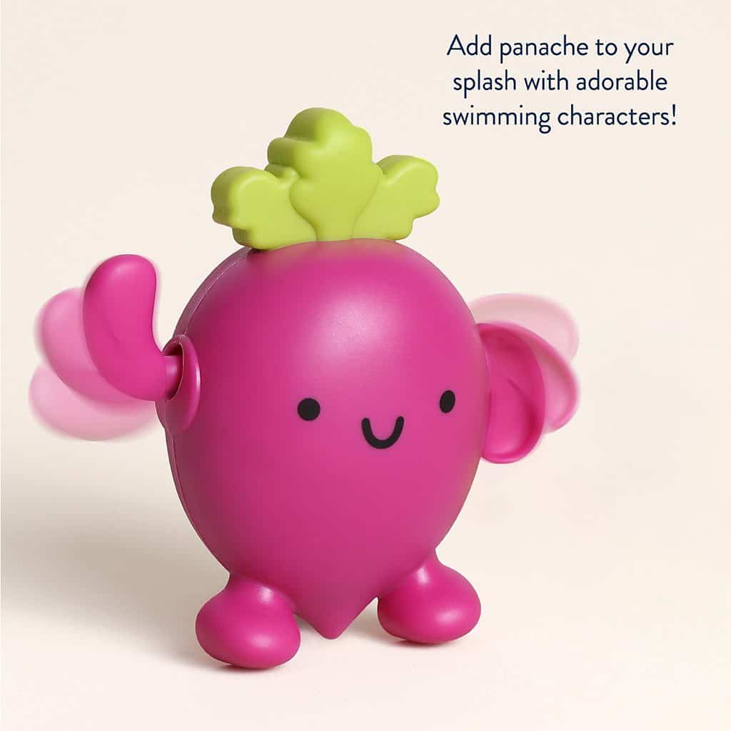 Itzy Ritzy Silly Swimmers wind up bath toys Parker the Pickle and Blake the Beet Itzy Ritzy Silly Swimmers wind up bath toys Parker the Pickle and Blake the Beet