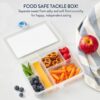 Itzy Ritzy Itzy Snacks divided snack box in the Silly Foods design Itzy Ritzy Itzy Snacks divided snack box in the Silly Foods design