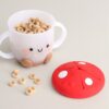Itzy Ritzy Itzy Snack Cup toddler snack cup, Mushroom design