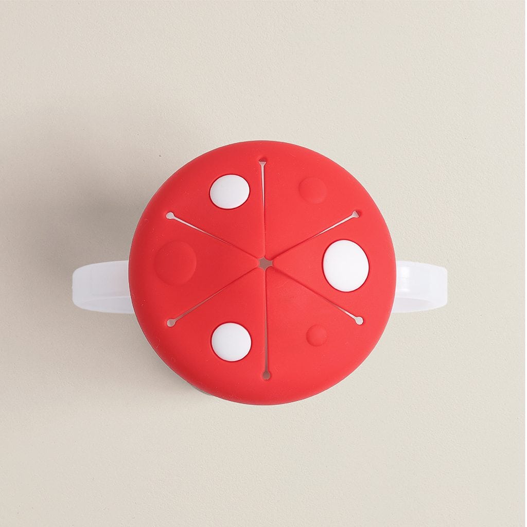 Itzy Ritzy Itzy Snack Cup toddler snack cup, Mushroom design