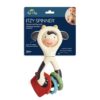 Itzy Ritzy Itzy Spinner sensory teething rattle in the Cow design Itzy Ritzy Itzy Spinner sensory teething rattle in the Cow design