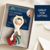 Itzy Ritzy Itzy Spinner sensory teething rattle in the Cow design Itzy Ritzy Itzy Spinner sensory teething rattle in the Cow design