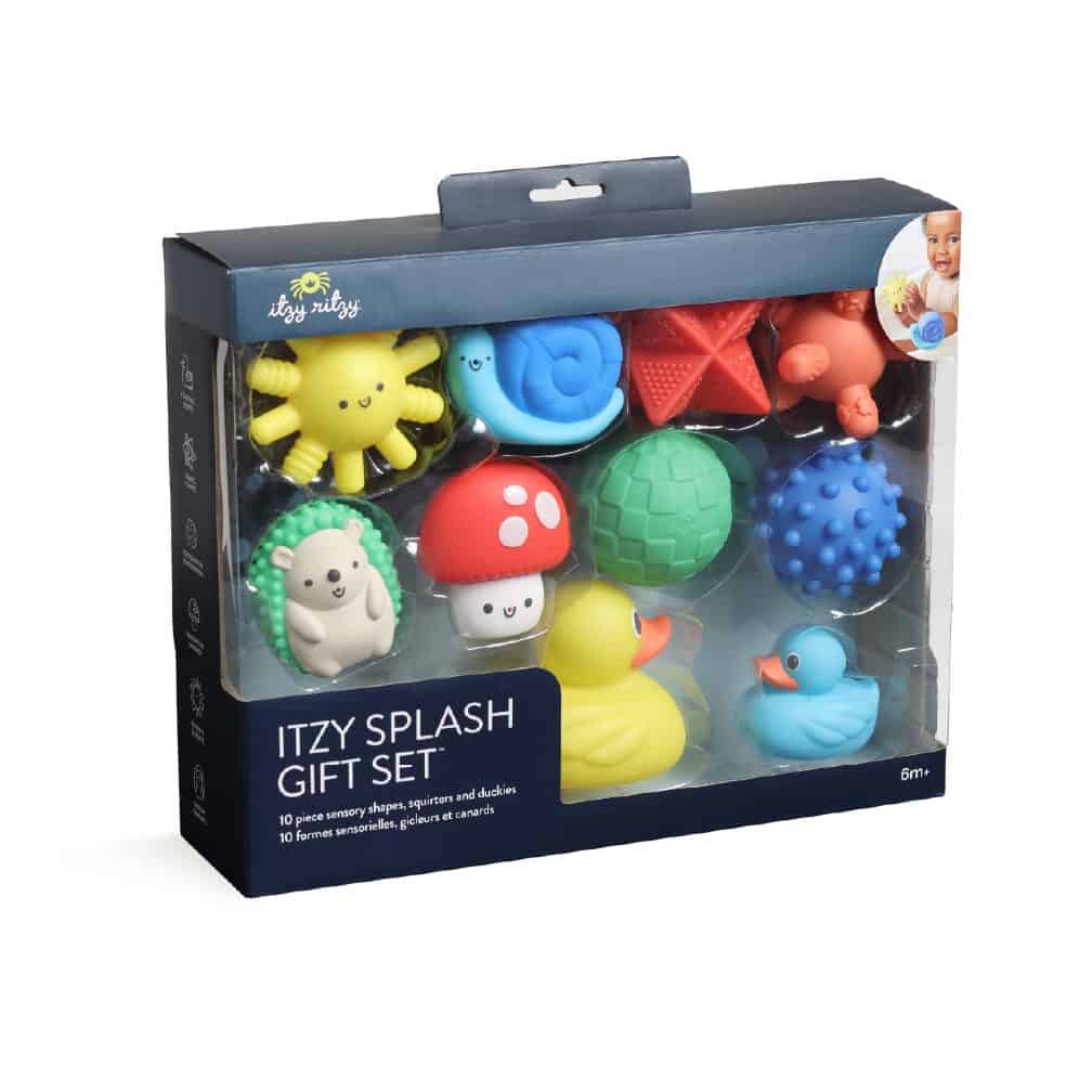 Itzy Ritzy Itzy Splash gift set of 10 sensory bath toys