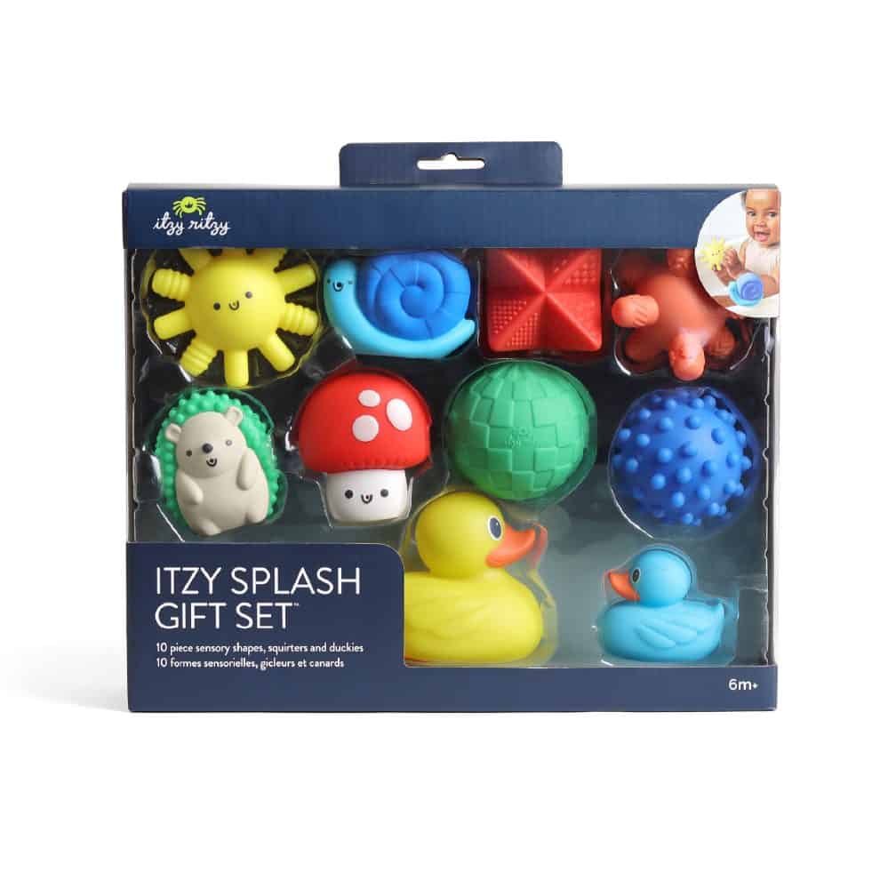 Itzy Ritzy Itzy Splash gift set of 10 sensory bath toys
