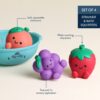 Itzy Ritzy Itzy Splash Pals fruit bath squirter set with strainer Itzy Ritzy Itzy Splash Pals fruit bath squirter set with strainer