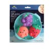 Itzy Ritzy Itzy Splash Pals fruit bath squirter set with strainer Itzy Ritzy Itzy Splash Pals fruit bath squirter set with strainer