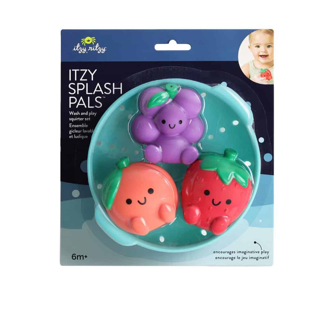 Itzy Ritzy Itzy Splash Pals fruit bath squirter set with strainer Itzy Ritzy Itzy Splash Pals fruit bath squirter set with strainer