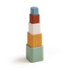 Itzy Ritzy Itzy Sprinkle stacking and nesting bath cups in Sage Rainbow Itzy Ritzy Itzy Sprinkle stacking and nesting bath cups in Sage Rainbow