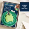Itzy Ritzy Sweetie Crinkle silicone sensory teether Frog product photo 3