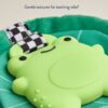 Itzy Ritzy Sweetie Crinkle silicone sensory teether Frog product photo 4