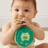 Itzy Ritzy Sweetie Crinkle silicone sensory teether Frog product photo 6