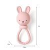 Itzy Ritzy Sweetie Rattle silicone teether, Bunny design Itzy Ritzy Sweetie Rattle silicone teether, Bunny design