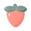 Itzy Ritzy Sweetie Shake strawberry silicone teether with rattle Itzy Ritzy Sweetie Shake strawberry silicone teether with rattle