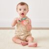 Itzy Ritzy Sweetie Shake strawberry silicone teether with rattle Itzy Ritzy Sweetie Shake strawberry silicone teether with rattle