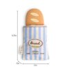 Itzy Ritzy Teensy Crinkle silicone sensory teether in the Baguette design Itzy Ritzy Teensy Crinkle silicone sensory teether in the Baguette design