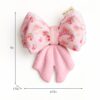Itzy Ritzy Teensy Crinkle silicone sensory teether in the Bow design Itzy Ritzy Teensy Crinkle silicone sensory teether in the Bow design