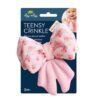 Itzy Ritzy Teensy Crinkle silicone sensory teether in the Bow design Itzy Ritzy Teensy Crinkle silicone sensory teether in the Bow design