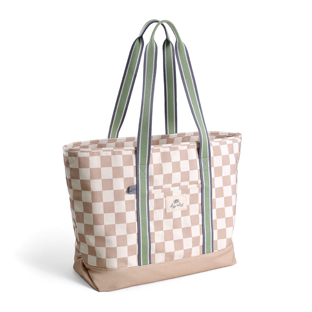 Itzy Ritzy Itzy Explorer large canvas tote bag Check Yes product photo 4 Itzy Ritzy Itzy Explorer large canvas tote bag Check Yes product photo 4