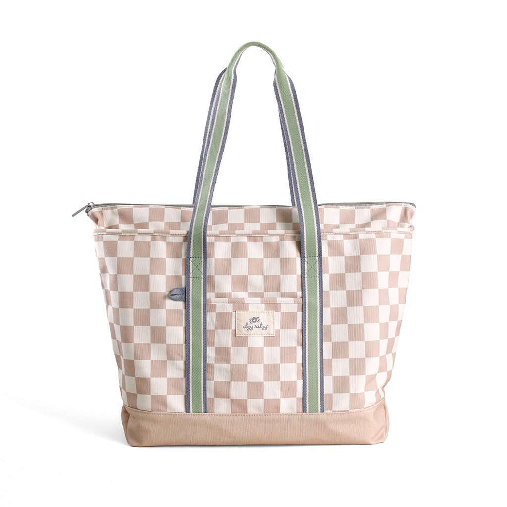 Itzy Ritzy Itzy Explorer large canvas tote bag Check Yes product photo 6 Itzy Ritzy Itzy Explorer large canvas tote bag Check Yes product photo 6