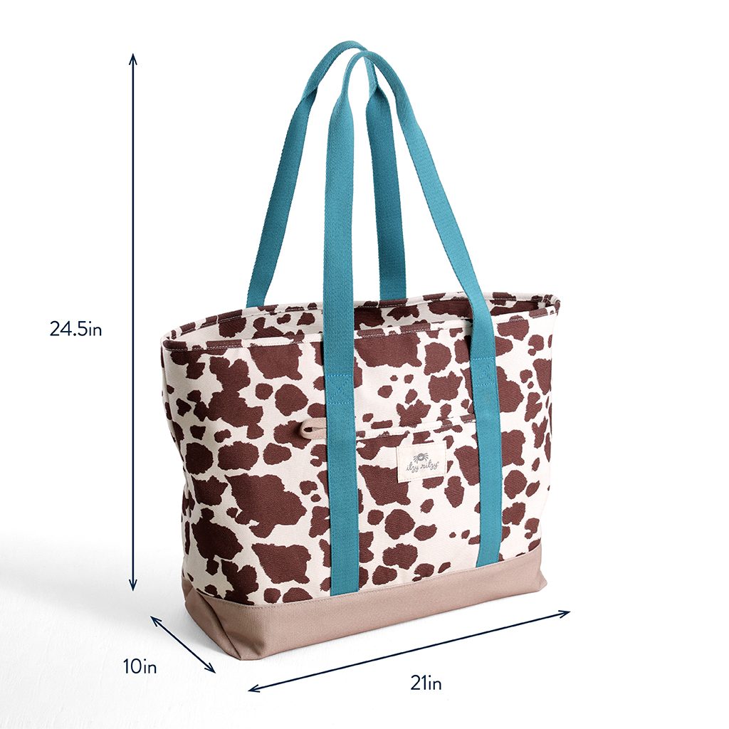 Itzy Ritzy Itzy Explorer large canvas tote bag Giddy Up product photo 2 Itzy Ritzy Itzy Explorer large canvas tote bag Giddy Up product photo 2