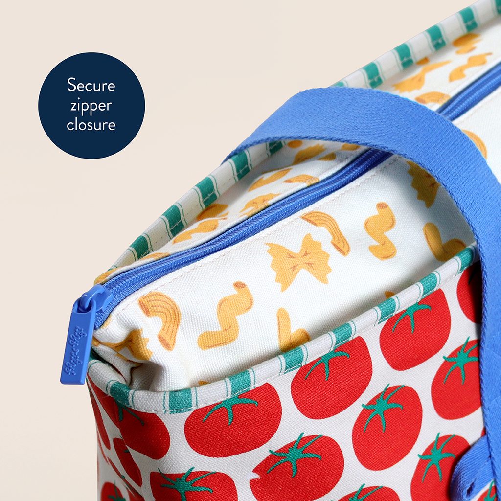 Itzy Ritzy Itzy Explorer large canvas tote bag Pasta La Vista product photo 4 Itzy Ritzy Itzy Explorer large canvas tote bag Pasta La Vista product photo 4