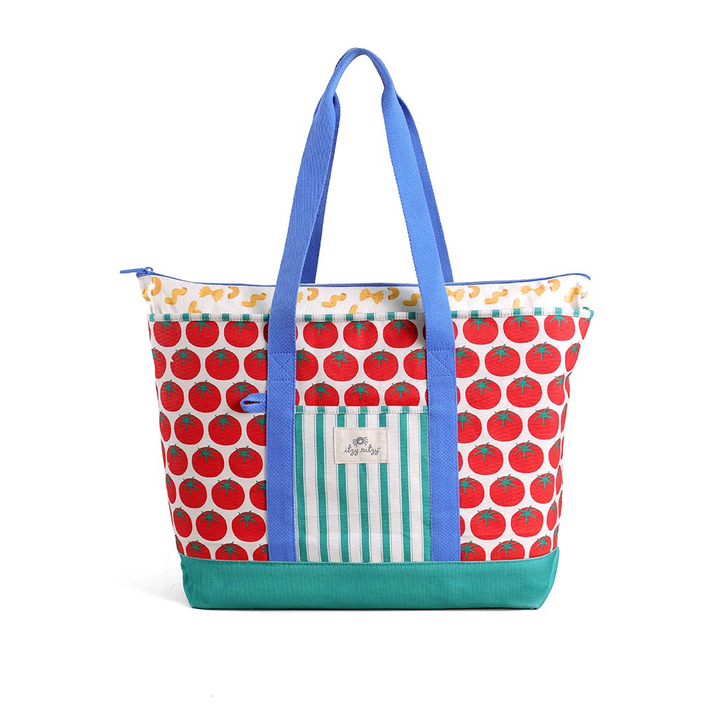 Itzy Ritzy Itzy Explorer large canvas tote bag Pasta La Vista product photo 6 Itzy Ritzy Itzy Explorer large canvas tote bag Pasta La Vista product photo 6