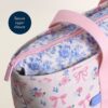 Itzy Ritzy Itzy Explorer large canvas tote bag Ribbons and Roses product photo 5 Itzy Ritzy Itzy Explorer large canvas tote bag Ribbons and Roses product photo 5
