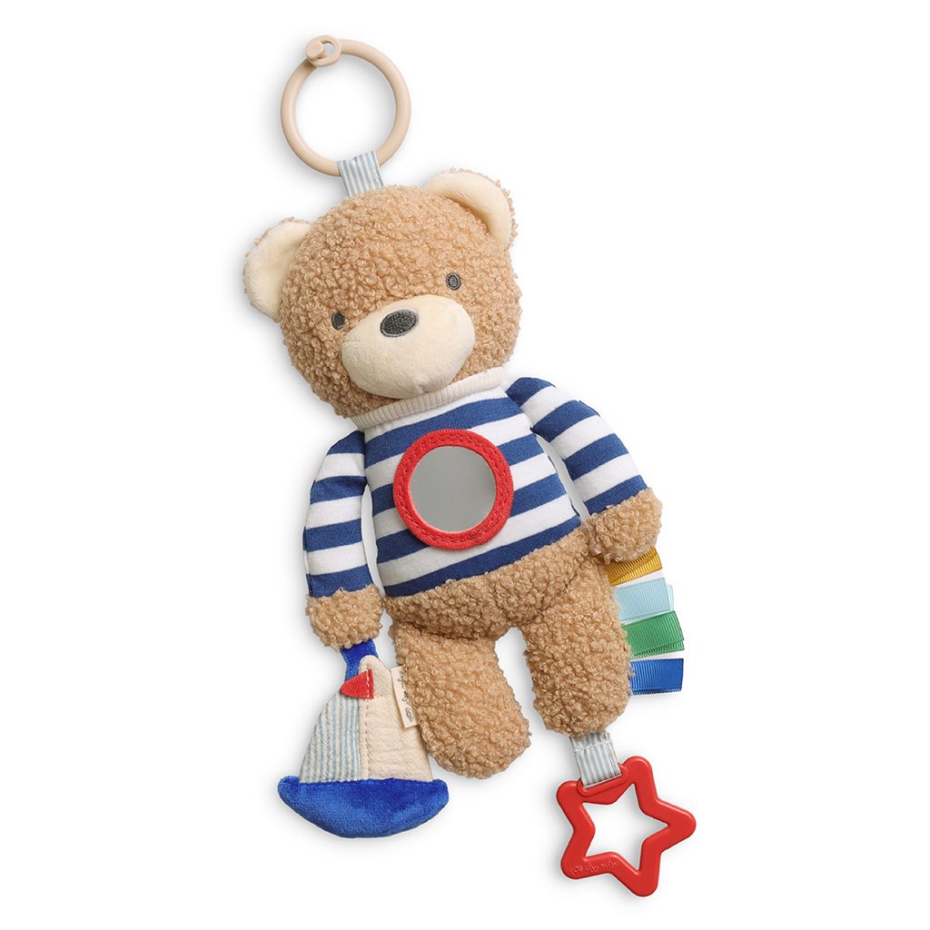 Itzy Ritzy Bitzy Traveler sensory travel toy Nautical Bear product photo 1 Itzy Ritzy Bitzy Traveler sensory travel toy Nautical Bear product photo 1