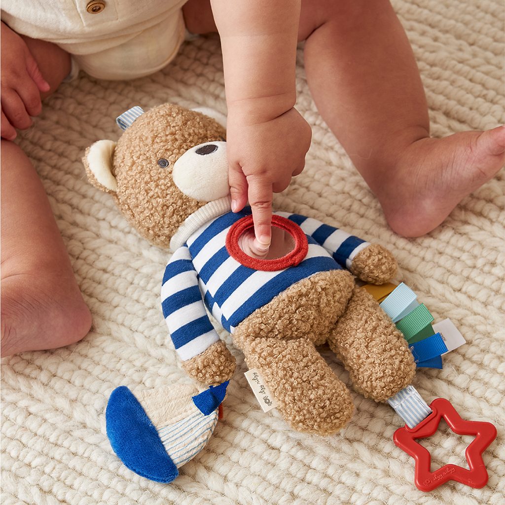 Itzy Ritzy Bitzy Traveler sensory travel toy Nautical Bear product photo 3 Itzy Ritzy Bitzy Traveler sensory travel toy Nautical Bear product photo 3