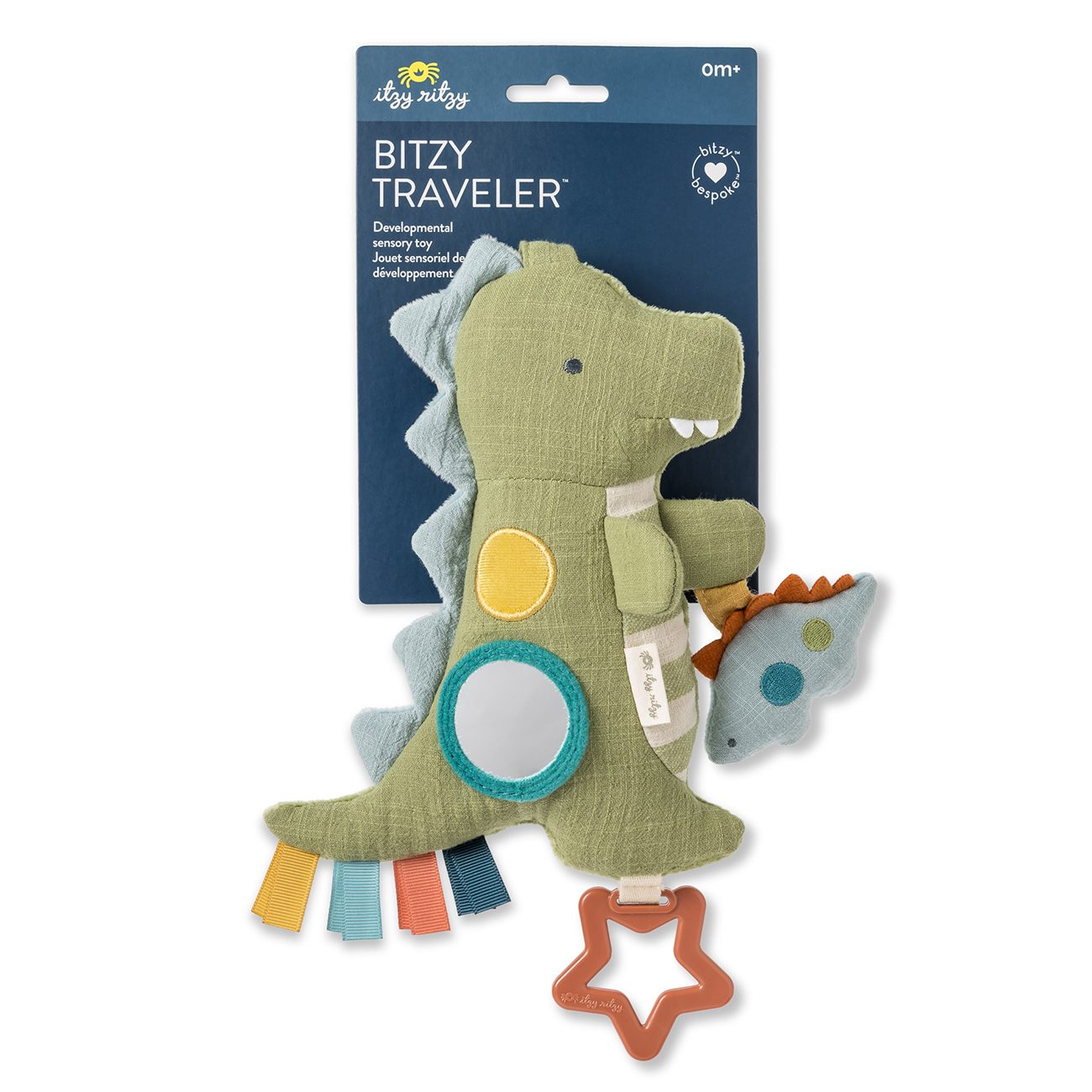 Itzy Ritzy Bitzy Traveler sensory travel toy Dino product photo 1 Itzy Ritzy Bitzy Traveler sensory travel toy Dino product photo 1