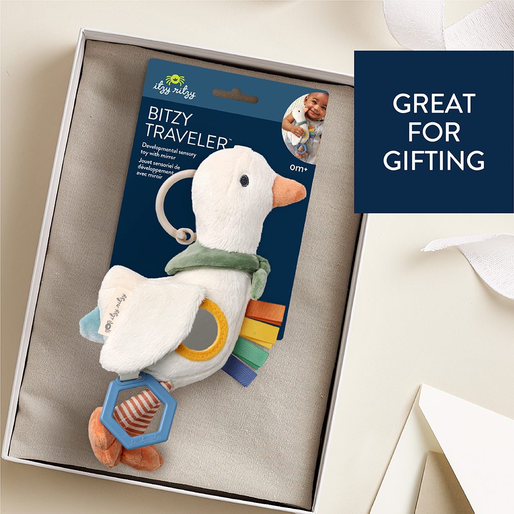 Itzy Ritzy Bitzy Traveler sensory travel toy Goose product photo 3 Itzy Ritzy Bitzy Traveler sensory travel toy Goose product photo 3